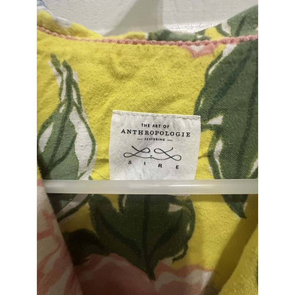 Anthropologie Pajama SET Lil Sire Tigresa Flannel Sleep PJS Womens Size S Cozy - Picture 9 of 16